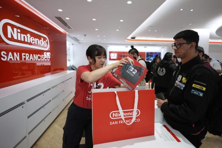 U.S. online stores put ‘out of stock’ signs as Nintendo Switch 2 sales hit record highs